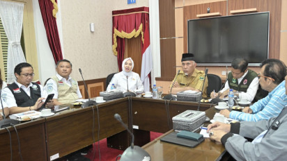Pertemuan Gubernur Sumbar dan Kepala BMKG, Masyarakat Sumbar Diminta Jauhi Zona Merah Bencana