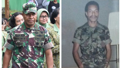 Kisah Mantan Pangdam Kasuari Letjen TNI (Purn) Joppye Onesimus Masuk TNI hingga Ditegur Prabowo Subianto Gegara Kumis