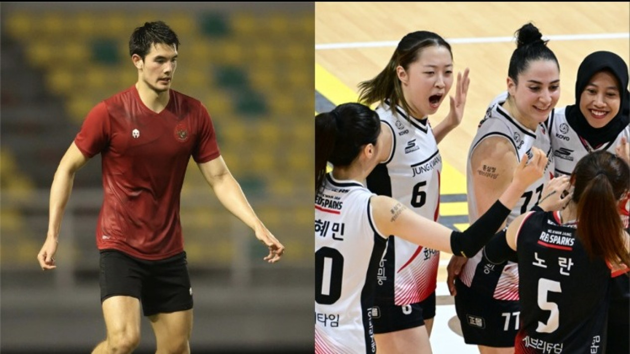 Reaksi Elkan Baggott Usai Diserang Netizen Timnas Indonesia, Atlet Voli Pendatang Baru Asia Siap Geser Megawati Hangestri di Liga Korea
            - galeri foto