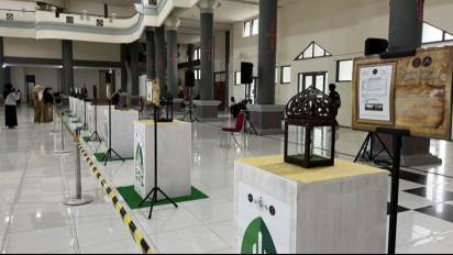 Sorban, Rambut hingga Janggut Diyakini Milik Rasulullah Dipamerkan di Ambon