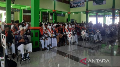 Embarkasi Solo Sudah Berangkatkan 10 Kloter Jamaah Calon Haji ke Tanah Suci