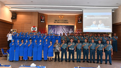 Pakar Komunikasi Nasional Motivasi Prajurit TNI AL Babel
