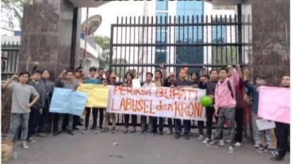 Demo Dugaan Pungli SK P3K di Labuhanbatu Selatan, Bupati Siap Mundur Jika Terbukti