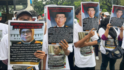 Masih Datangi MA, Karyawan Polo Ralph Lauren Minta Hakim Diganti