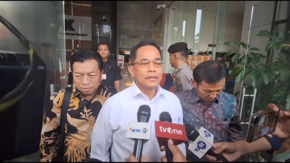 Diperiksa KPK soal Dugaan Korupsi Pengadaan Barang dan Jasa Cuman 2 Jam, Sekjen DPR Indra Iskandar Bilang Begini