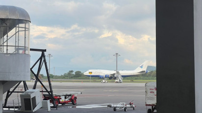 Pesawat JCH Kloter 5 Embarkasi Makassar Dikabarkan Mendarat Darurat