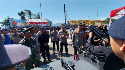 Jadi Daerah Pengamanan Imbangan WWF di Bali, 500 Personel TNI/Polri Amankan Objek Vital di Banyuwangi