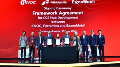 Pertamina, KNOC, dan ExxonMobil Jalin Kerjasama Kembangkan CCS