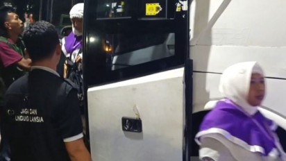 Sempat Tertunda 450 Jamaah Calon Haji Embarkasi Makassar Kembali Diberangkatkan