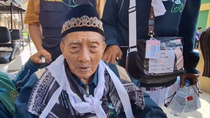 Cerita Hardjo Mislan, Jemaah Haji Tertua Usia 109 Tahun Tetap Semangat Ibadah Haji ke Baitullah
