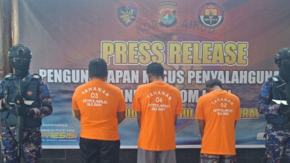 Beraksi di Perairan Pulau Balak-Balakang 3 Pelaku Bom Ikan Asal Kaltim Ditangkap Polisi