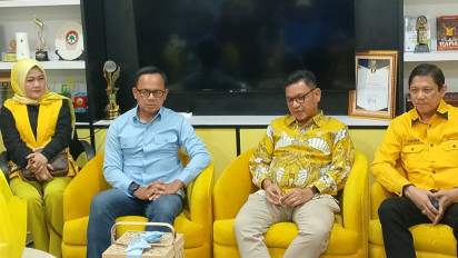 Bima Arya Sambangi Golkar Jabar Bahas Potensi Koalisi di Pilgub Jawa Barat