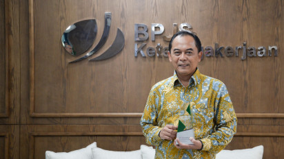 Tingkatkan Efektivitas Penggunaan Biaya Operasional, BPJS Ketenagakerjaan Terima Penghargaan Grab