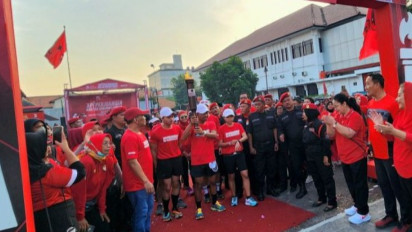 Api Abadi Mrapen Simbol Perjuangan PDIP yang Tak Pernah Padam di Rakernas V di Ancol