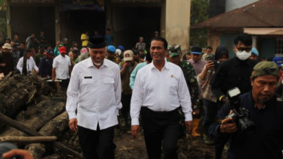 Mentan Andi Amran akan Sumbang Rp20 Miliar untuk Korban Banjir Bandang di Sumatera Barat, Tapi Khusus Sektor Pertanian