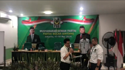 Yusril Ihza Mahendra Resmi Mengundurkan Diri Dari Ketum PBB, Fahri Bachmid Terpilih Jadi Penjabat Ketua Umum
