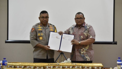 Pemprov Papua Barat Daya Beri Dana Hibah dengan Nilai Fantastis ke Polda Papua Barat