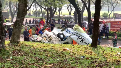 Ini Rute Penerbangan Pesawat PK-IFP Sebelum Jatuh di BSD Kota Tangsel