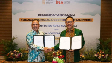 Otorita Ibu Kota Nusantara (OIKN) Gandeng Indonesia Investment Authority (INA) Untuk Menarik Investasi Asing di IKN
