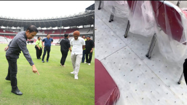 Ini Kondisi Terbaru Rumput di Stadion GBK Jelang Kualifikasi Piala Dunia 2026