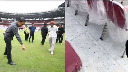 Ini Kondisi Terbaru Rumput di Stadion GBK Jelang Kualifikasi Piala Dunia 2026