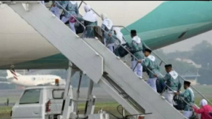 Duh, Keberangkatan Jemaah Lansia Calon Haji Asal Gorontalo Ini Tertunda Gegara Tas Tertinggal di Pesawat