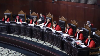 Ini Deretan Hakim MK yang Hadir di Sidang Putusan Sengketa PHPU Pileg 2024
