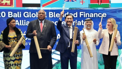 Menko Luhut Resmikan Sekretariat GBFA di World Water Forum Bali, Memperkuat Pelaksanaan Program Strategis Nasional