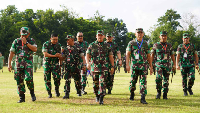 Amankan WWF ke-10 di Bali, Pangdam V/Brawijaya kumpulkan Anggota Perkuat Ketahanan Pangan dan Hankam