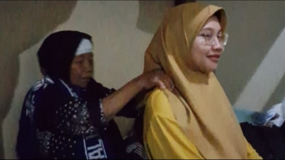 16 Tahun Menabung, Nenek Tukang Pijat Keliling Akhirnya Naik Haji