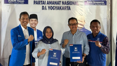 Kembali Maju Pilkada, Kustini Resmi Terima Rekom Bakal Calon Bupati Sleman dari PAN