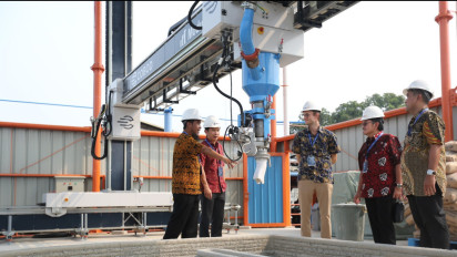 Transformasi Bisnis ke Industri Hijau, BNBR Kembangkan Teknologi Konstruksi 3D Printing yang Ramah Lingkungan