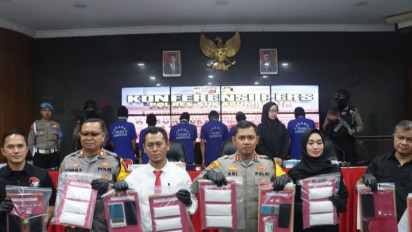 Sepekan Terakhir, Polisi Dapati Hampir Dua Kilogram Sabu Siap Beredar di Sukabumi