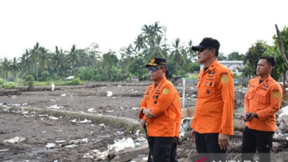 Cara Basarnas Telusuri Korban Banjir Lahar Dingin Sumatera Barat