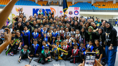 "The Rhythm of Kids" Marching Band TK Kinderfield Duren Sawit Raih Juara 1 Piala Presiden dan Juara Umum Piala Kemenpora 2024