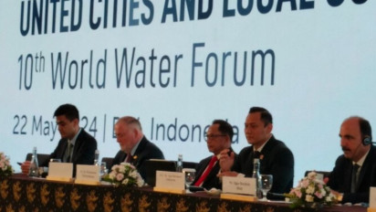 Menteri AHY Bicara di WWF ke-10 di Bali: Jangan Terjadi Ketimpangan, Ada yang Menikmati Air Melimpah Ruah Tapi...