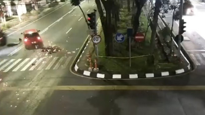 Tabrak Lari yang Tewaskan Pemotor di Surabaya Terekam Kamera ETLE, Pelaku Berhasil Diamankan