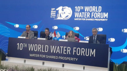 Indonesia Dukung Terbentuknya Global Water Fund di World Water Forum ke-10