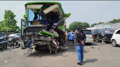 Sempat Dilarikan ke RSUD Jombang, Kondisi Sopir Bus Study Tour SMP PGRI 1 Wonosari Dinyatakan Sehat
