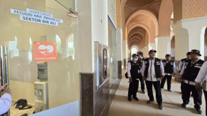 Bantu Jemaah Haji Sebelum ke Makkah, Petugas Bentuk Tim Penanganan Krisis Pertama di Bir Ali