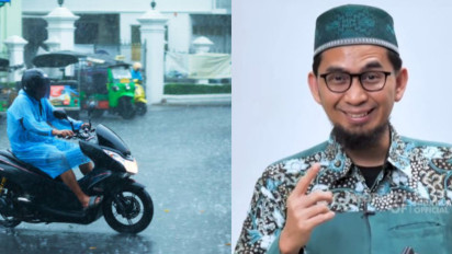 Tak Perlu Pawang, Jika Ada Hujan di Malam Jumat Ustaz Adi Hidayat Katakan Sebaiknya Jangan Tunda Lakukan Hal ini dan Minta Agar...