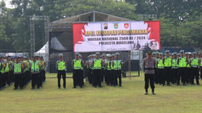 Sebanyak 866 Personel Gabungan Diterjunkan untuk Pengamanan Perayaan Waisak di Borobudur