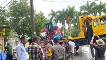 Pastikan Proses Pembongkaran Lapak di Eks MTQ Kendari Berjalan Kondusif, Ratusan Personel Gabungan Diturunkan