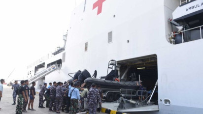 Tujuh KRI Kembali ke Markas Usai Pengamanan World Water Forum Ke-10