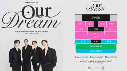 Semua Kategori Seated dan Dapatkan Benefit, Ini Harga Tiket dan Seatplan Fancon BTOB