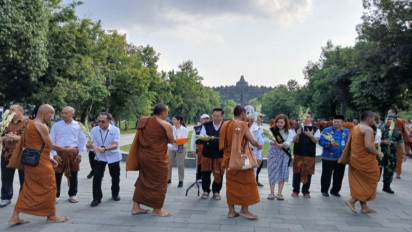Heboh Ketua MUI Kritik 44 Biksu Thudong Dijamu di Masjid Daerah Temanggung: Jangan di Tempat Ibadah!