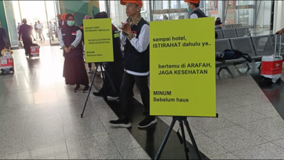 Suhu Arab Saudi Capai 41 Derajat, Kapuskes Liliek Imbau Jemaah Haji Pakai APD dan Penuhi Cairan Tubuh