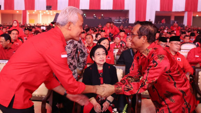 Megawati Lupa Sapa Ganjar dan Ahok: Oh Iya Lupa Banget! Enggak, Belum Dipensiunkan