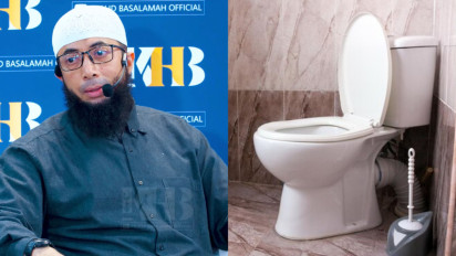 Wudhu di Kamar Mandi yang Ada Klosetnya, Memangnya Boleh dalam Islam? Ustaz Khalid Basalamah Tegaskan Boleh, Asalkan…
