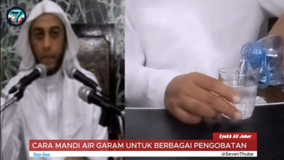 Syekh Ali Jaber Bagikan Tips Air Garam Atasi Masalah Rumah Tangga, Rezeki Seret, Gangguan Jin sampai Jodoh, Ini Bisa Diminum atau Buat Mandi